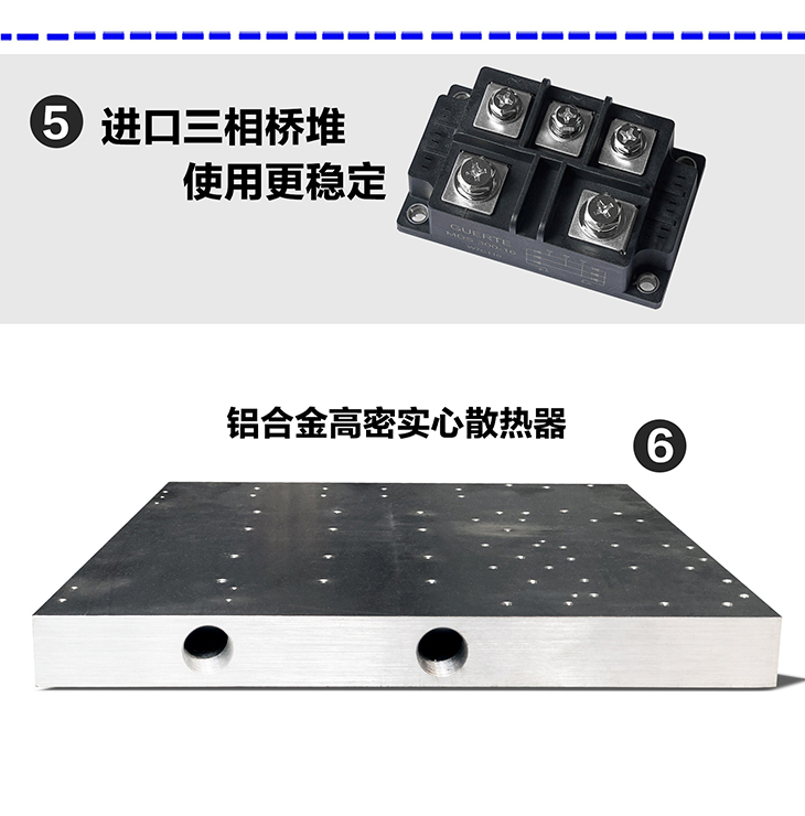 160KW電磁加熱機(jī)柜元件